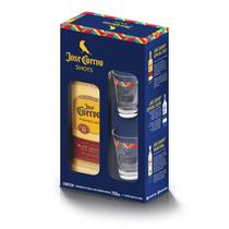 Tequila Jose Cuevo Kit 2 Cop. Shot Esp 750ml - José Cuervo