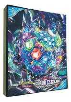 Terapagos Coroa Estelar Album Pokemon Porta 900 Cartas Cards