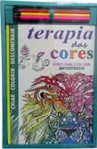 Terapia das cores - kit para colorir Terapia das cores - kit para colorir