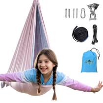 Terapia de camada dupla Sensory Swing OUTREE para crianças/adultos