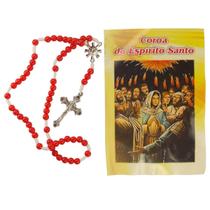 Terço com Folheto do Espírito Santo Fé e Devoção