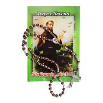 Terço com folheto São Francisco de Assis Terço com folheto São Francisco de Assis