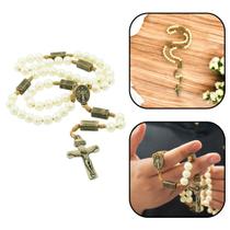 Terço Contemplação dos Mistérios NS das Graças Pérola 10 mm