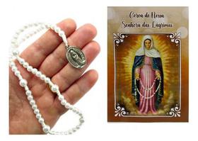 Terço Coroa Nossa Senhora Das Lágrimas Jesus Manietado Pérol Terço Coroa Nossa Senhora Das Lágrimas Jesus Manietado Pérol