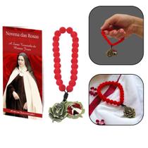 Terço Coroa Novena das Rosas Santa Teresinha do Menino Jesus - Armazém Católico