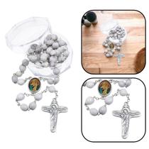 Terço das Lágrimas Mãe Rainha com Crucifixo da Unidade Terço das Lágrimas Mãe Rainha com Crucifixo da Unidade