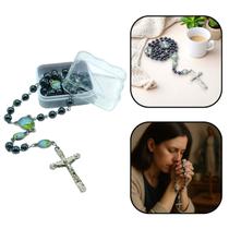 Terço De Hematita Nossa Senhora De Fátima