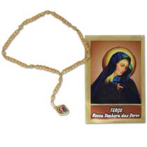 Terço de Nossa Senhora das Dores com Folheto