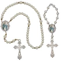 Terco de Oraçao de Luxo com Terco de Carro Maria Passa na Frente Qualidade Resinado Alto Padrão Premium Proteçao devoção