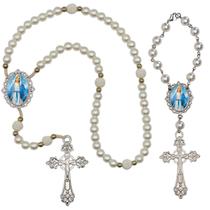 Terco de Oraçao de Luxo com Terco de Carro Nossa Senhora das Graças Qualidade Resinado Alto Padrão Premium Proteçao devo Terco de Oraçao de Luxo com Terco de Carro Nossa Senhora das Graças Qualidade Resinado Alto Padrão Premium Proteçao devo