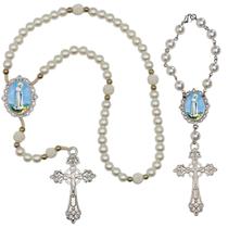 Terco de Oraçao de Luxo com Terco de Carro Nossa Senhora de Fatima Qualidade Resinado Alto Padrão Premium Proteçao devoç Terco de Oraçao de Luxo com Terco de Carro Nossa Senhora de Fatima Qualidade Resinado Alto Padrão Premium Proteçao devoç
