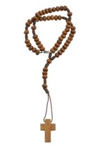 Terço De Pulso Madeira Marrom Claro 6mm - Gil e Jo