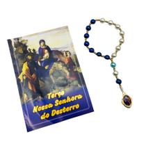 Terço Dezena Nossa Senhora do Desterro Com Folheto de Oração Terço Dezena Nossa Senhora do Desterro Com Folheto de Oração