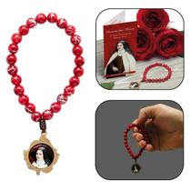 Terço Dezena Novena das Rosas Santa Teresinha com Folheto de Oração Terço Dezena Novena das Rosas Santa Teresinha com Folheto de Oração