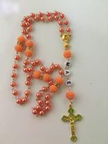 Terço dia das mães em pérola Terço dia das mães em pérola