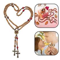 Terço do Casal Madeira 8 mm - FORNECEDOR 1