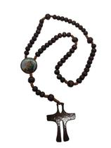 Terço Dos Homens Madeira - Marrom