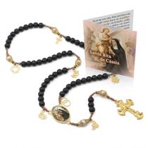 Terço História de Santa Rita de Cássia com Folheto Terço História de Santa Rita de Cássia com Folheto