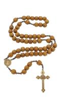Terço Intercessor de São Bento Marrom 12mm Terço Intercessor de São Bento Marrom 12mm
