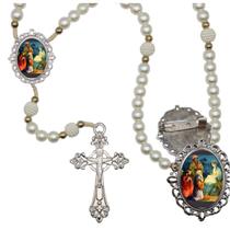 Terço Luxo com Broche Tres Reis Magos Especial Resinado Orações Casamento Noiva e Noivo Terço Luxo com Broche Tres Reis Magos Especial Resinado Orações Casamento Noiva e Noivo