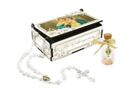 Terço Mãe Rainha com Porta Joias Terço Mãe Rainha com Porta Joias