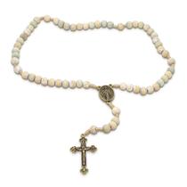 Terço Mãezinha do Céu Nossa Senhora das Graças Madeira 8mm Terço Mãezinha do Céu Nossa Senhora das Graças Madeira 8mm