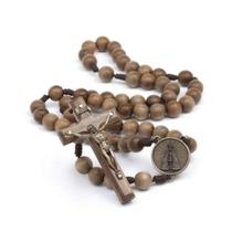 Terço Mesa Ou Parede Nossa Senhora Aparecida Madeira 19mm Terço Mesa Ou Parede Nossa Senhora Aparecida Madeira 19mm
