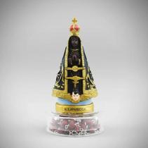 Terço Nossa Senhora Aparecida 10.5cm - Enfeite Resina