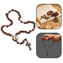 Terço Nossa Senhora Aparecida Açaí Marrom Terço Nossa Senhora Aparecida Açaí Marrom