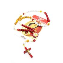 Terço Nossa Senhora da Rosa Mística com Folheto de Oração - FORNECEDOR 11