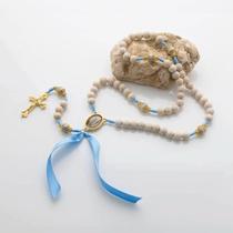 Terço Nossa Senhora De Lourdes Madeira 8mm Terço Nossa Senhora De Lourdes Madeira 8mm