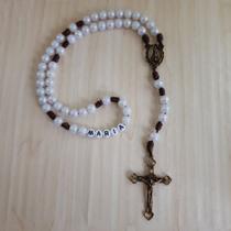 Terço Personalizado Boreal Nossa Senhora com nome