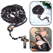 Terço Rosário Completo 4 Terços Santa Rita de Cássia Terço Rosário Completo 4 Terços Santa Rita de Cássia