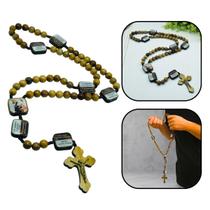 Terço Rosário Nossa Santa Rita de Cássia Contemplação Dos Mistérios 10 mm