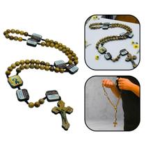 Terço Rosário Nossa Senhora Desatadora dos Nós Contemplação Dos Mistérios 10 mm