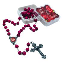 Terço Rosário Perfumado de Rosas Espírito Santo Terço Rosário Perfumado de Rosas Espírito Santo