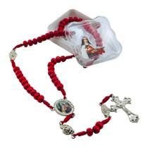 Terço Rosário Perfumado de Rosas Santa Teresinha do Menino Jesus