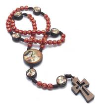 Terço Santa Terezinha do Menino Jesus Cruz Madeira