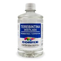 Terebentina Destilada 500ml Corfix