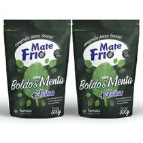 Tereré Mate Frio Boldo e Menta Tertúlia 500g Kit com 2
