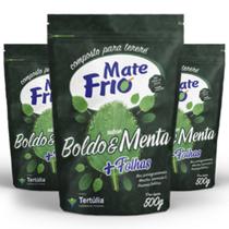 Tereré Mate Frio Boldo e Menta Tertúlia 500g Kit com 3