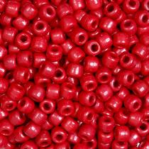 Tereré para cabelo Vermelha 08 MM COM FURO pacote 250 gramas Tereré para cabelo Vermelha 08 MM COM FURO pacote 250 gramas