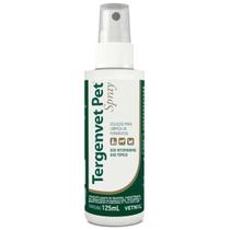 Tergenvet Spray 125ml Limpeza Feridas Cães E Gatos - Vetnil Tergenvet Spray 125ml Limpeza Feridas Cães E Gatos - Vetnil