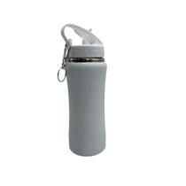 Térmica Garrafa 350ml Inox Squeeze Emborrachada Bico Flip com Chaveiro Térmica Garrafa 350ml Inox Squeeze Emborrachada Bico Flip com Chaveiro