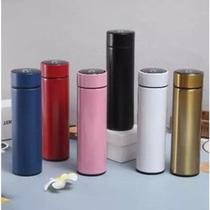 Térmica Garrafa Sensor Temperatura Digital Inox Café Bebidas 500ml