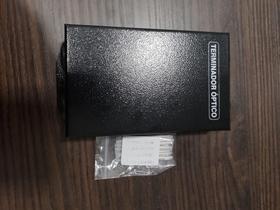 Terminador óptico 12 fibras preto