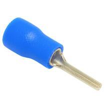 Terminais Conectores Elétrico Tubular Ilhós Isolado Tipo Pino Agulha Azul 1,5mm à 2,5mm Pacote Com 300 Unidades
