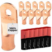 Terminais de bateria e kit de tubos termorretráteis SELTERM 3/0 AWG