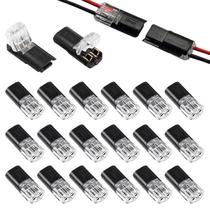 Terminais De Fio Universais Compactos De 2 Pinos E 2 Vias, 10-20 Peças, Conectores De Mola Sem Terminais De Fio Universais Compactos De 2 Pinos E 2 Vias, 10-20 Peças, Conectores De Mola Sem