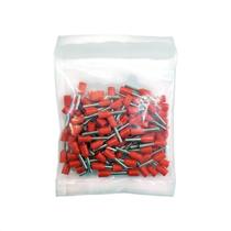 Terminais Elétricos Ilhós Tubular Pré-isolado 1mm 100Un Terminais Elétricos Ilhós Tubular Pré-isolado 1mm 100Un
